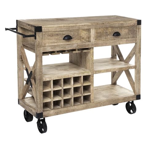 Mini Bar Sur Roulettes .